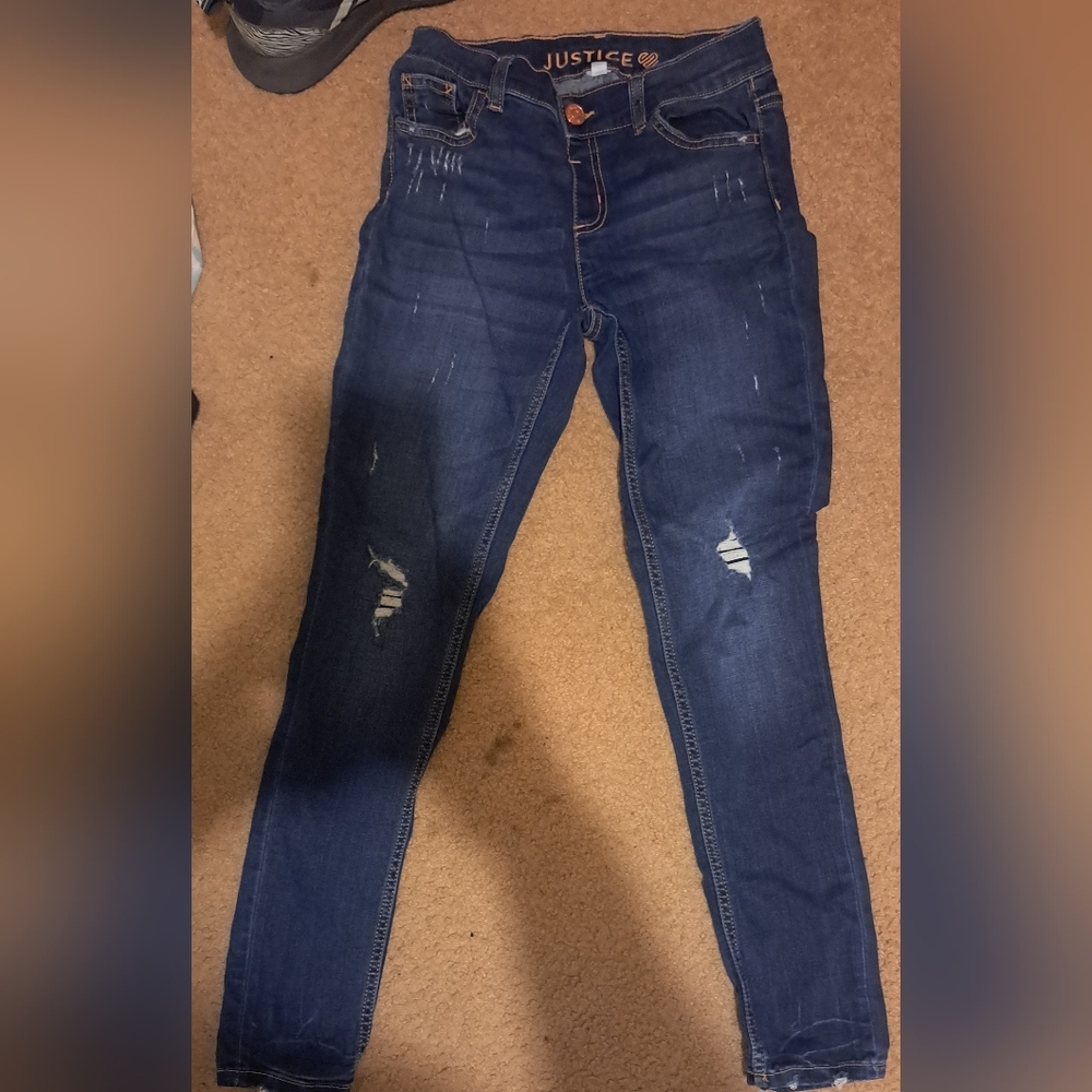 Justice jeans size 12/13